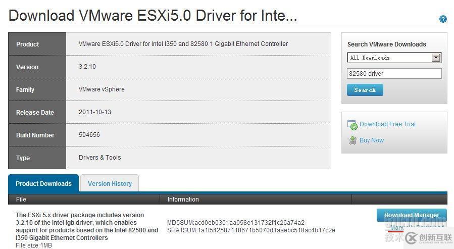 VMware ESXi 5上如何安装网卡驱动