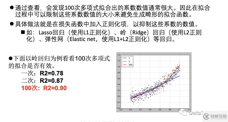 大数据中损失函数的正则化