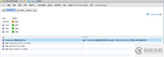 VCSA 6.5 HA 配置之五：故障转移测试