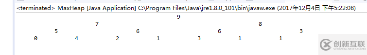 Java语言如何实现二叉堆的打印