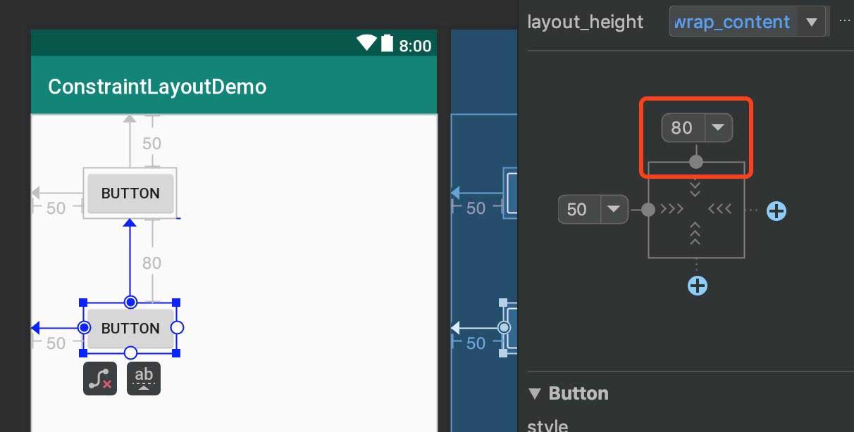 Android开发 - 掌握ConstraintLayout（四）创建基本约束