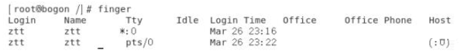 linux中finger找不到如何解决