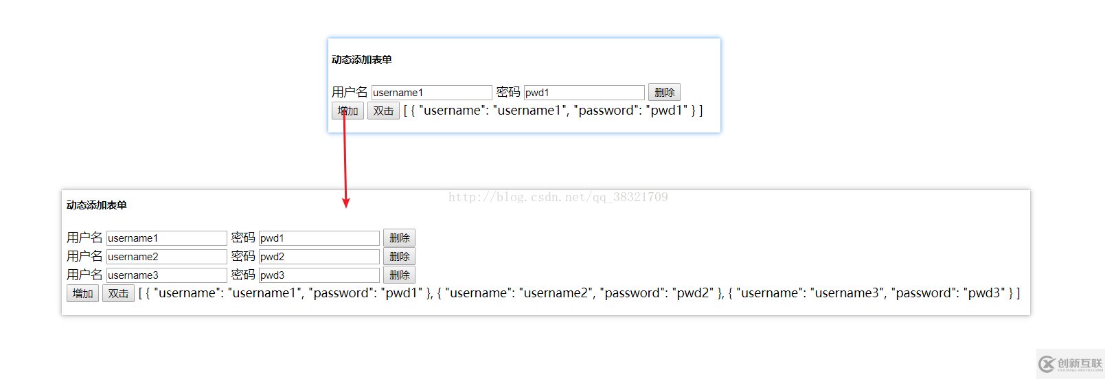 Angular4实现动态添加删除表单输入框功能