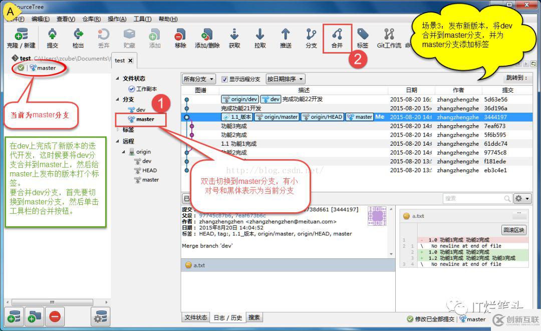 SourceTree如何轻松使用Git管理项目