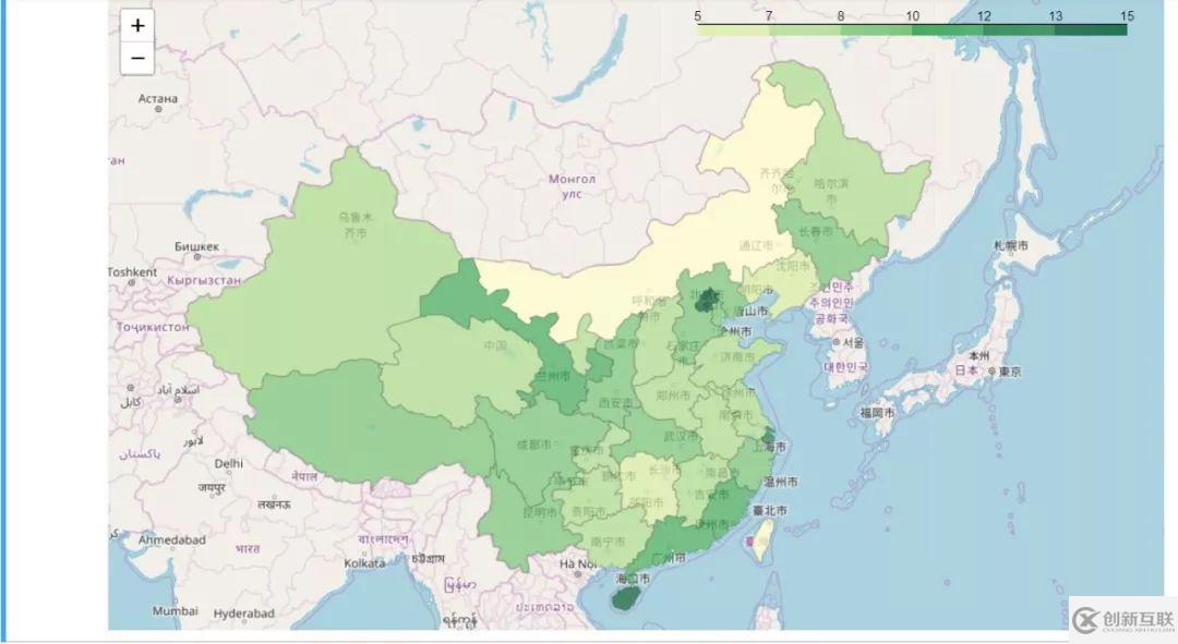 Python如何实现folium交互地图