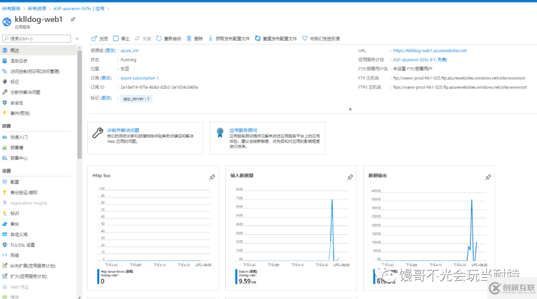 Docker如何使用Azure应用服务部署ASP.NET Core程序