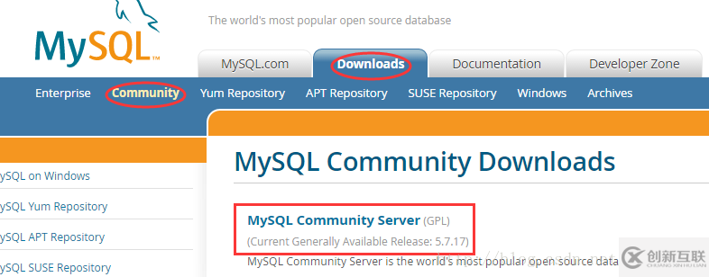 mysql5.7.17压缩包安装配置方法图文教程