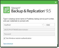 VEEAM9.5 Oracle 11g Windows 备份还原手册