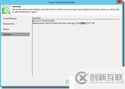 VEEAM9.5 Oracle 11g Windows 备份还原手册