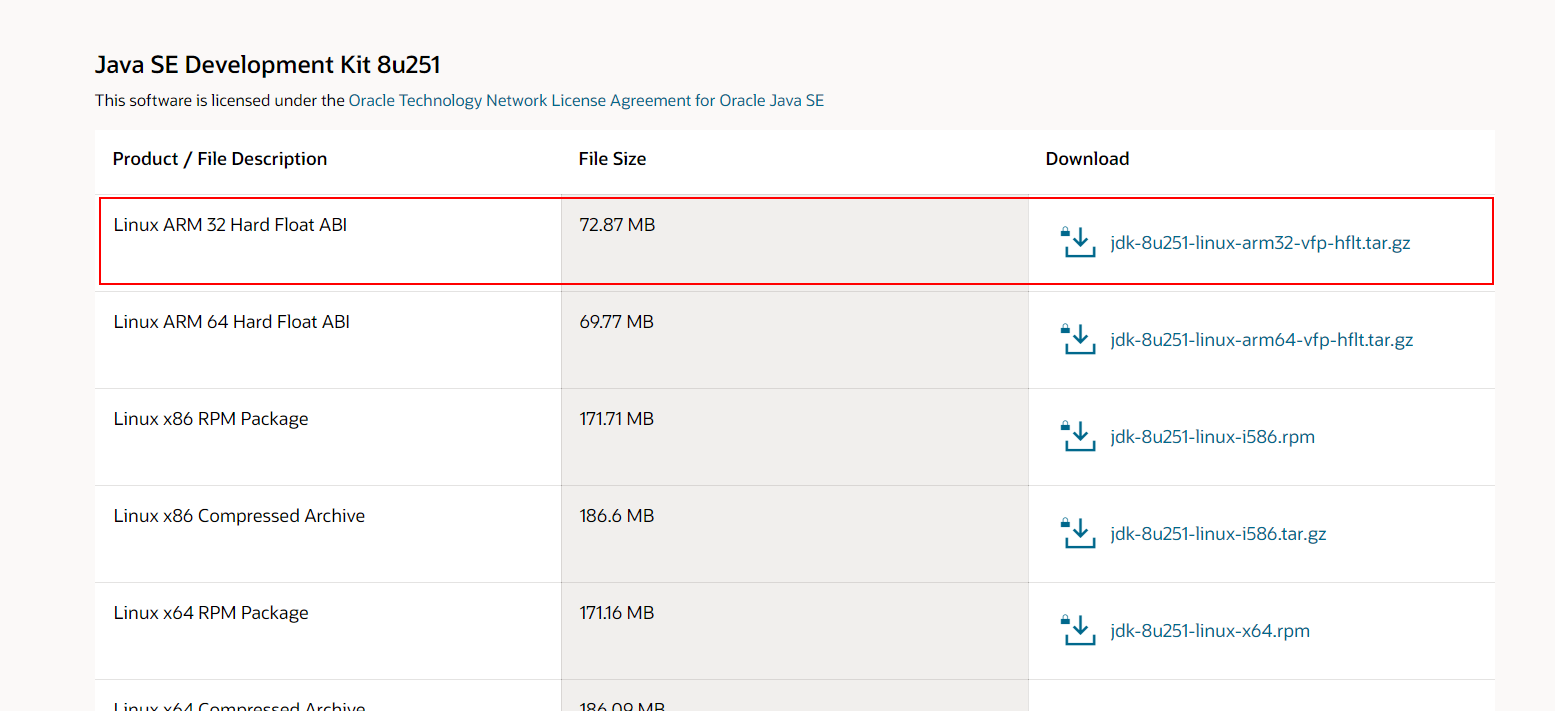 树莓派4b + Ubuntu20.04 Server如何安装Java8 32