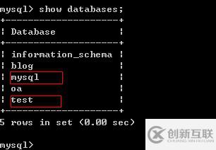 Mysql怎么查看、创建以及更改数据库和表