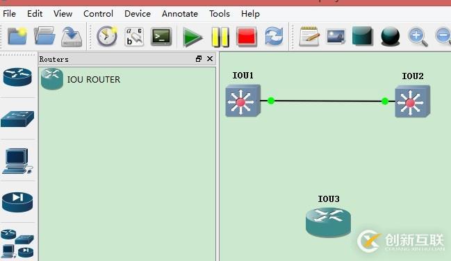 新版GNS3 1.2.3版本桥接CISCO IOU方法