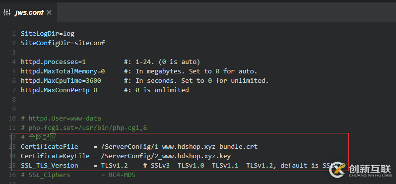 .Net Core和jexus如何配置HTTPS服务