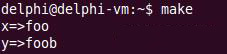 make--伪目标 、不同的赋值方式、变量