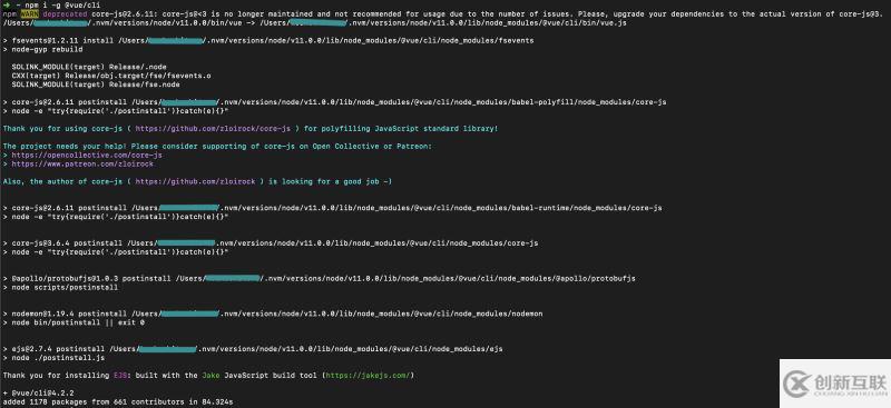 怎么解决vue-cli@3.xx安装不成功的问题