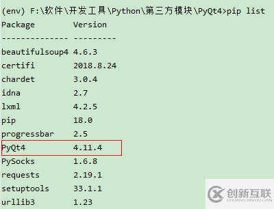 python中安装pyqt4的方法