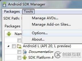 使用SDK Manager.exe无法进行更新(No system images installed for this target)