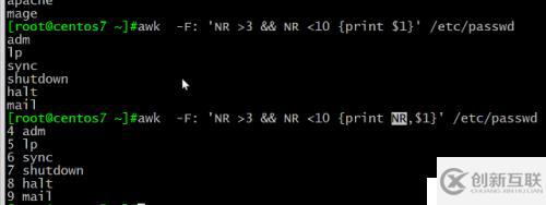 awk详解及举例
