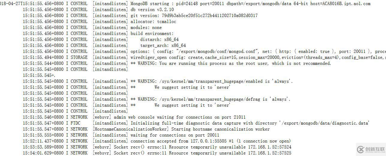 mongodb自带web性能监控