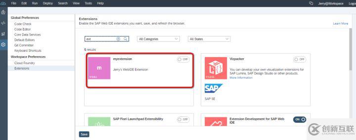 怎么给SAP WebIDE开发扩展