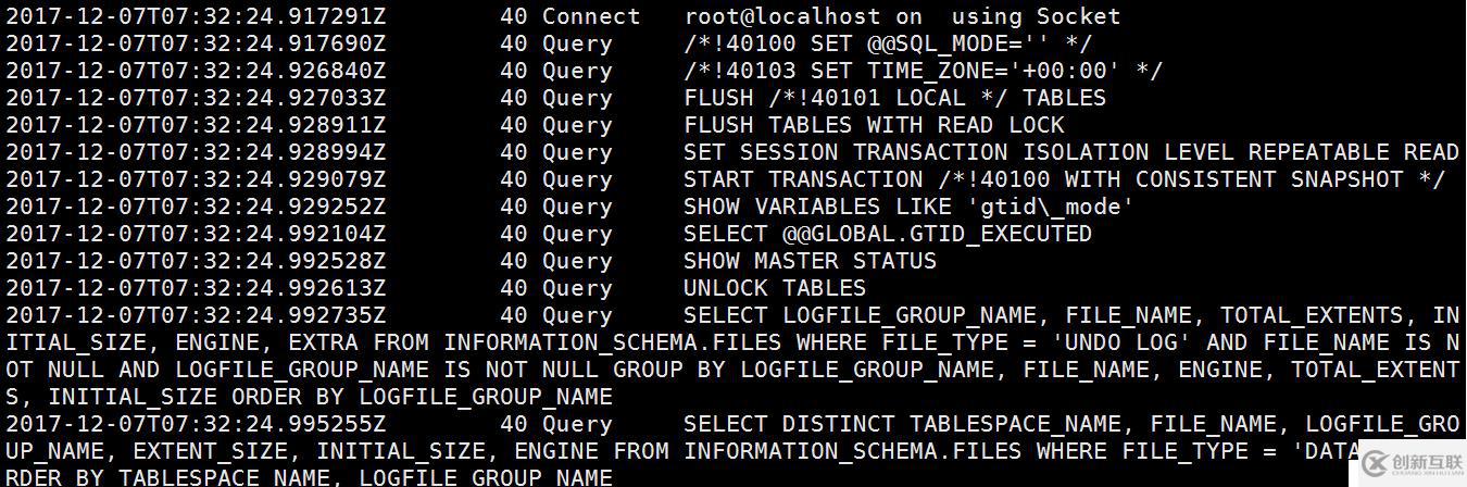 mysql逻辑备份 mysqldump