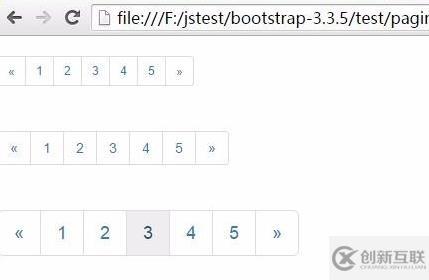 利用bootstrap分页的方法