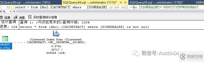 SQL SERVER  SQL 语句优化的示例分析