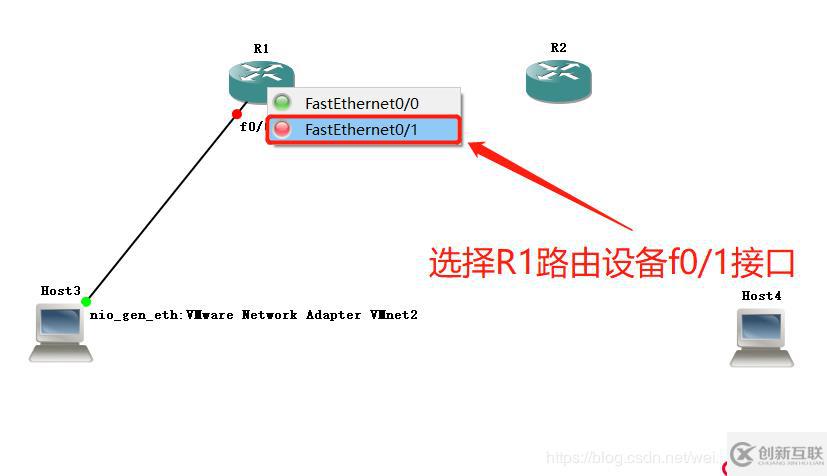 玩转GNS3——实现两台路由设备与两台PC设备之间互联