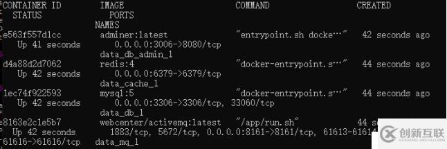 docker-compose一键部署MySQL+Redis+