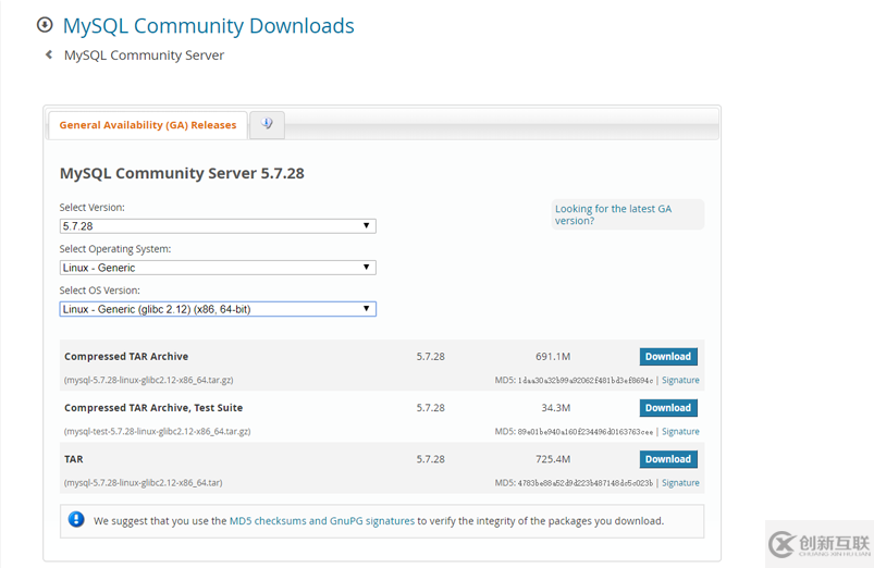 CentOS7.4下MySQL5.7.28二进制方式安装的方法步骤