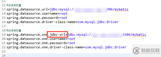 Spring Boot配置是遇到错误：jdbcUrl is required with driverClassName​
