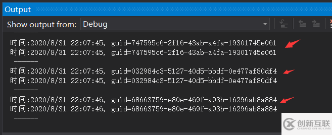 Singleton,Transient,Scoped的作用域是如何实现的