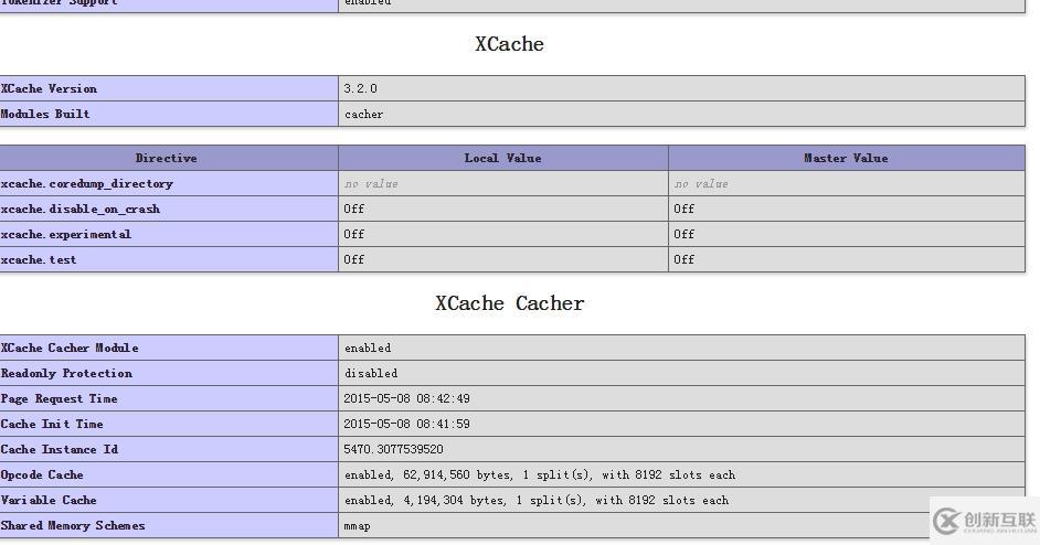 安装XCache实现对php加速