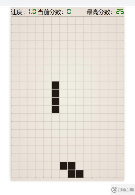 如何使用Html5写一个简单的俄罗斯方块小游戏