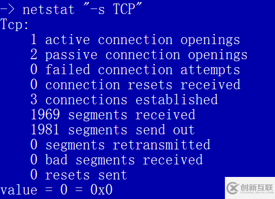 Component中netstat怎么用