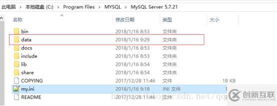 mysql5.7.21解压版安装配置的示例分析