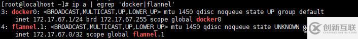 docker结合flannel网络
