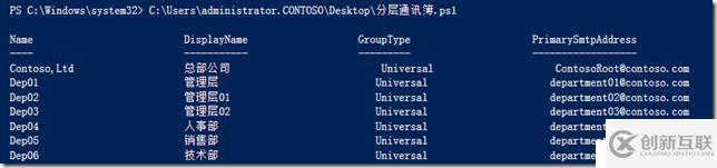 Exchange HAB创建