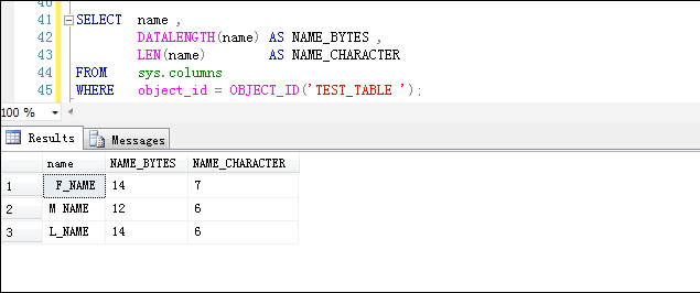 SQL Server如何查找表名或列名中包含空格的表和列