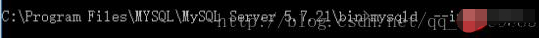 mysql5.7.21解压版安装配置的示例分析