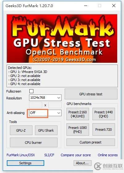 furmark软件如何使用