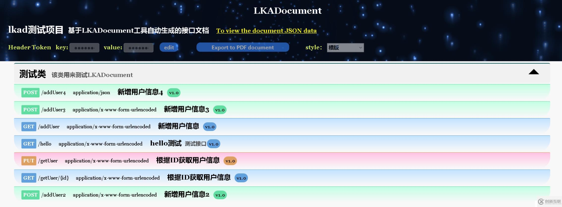 告别手写接口文档时代，比Swagger功能更强大的LKADocument接口文档管理框架诞生了！