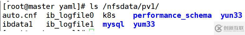 k8s存储方式的介绍及应用 （持久化，mysql对数据持久化