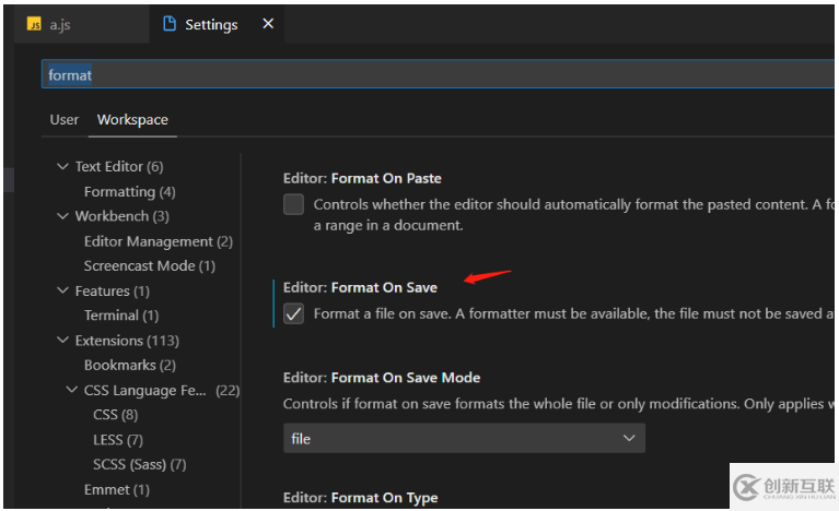 如何用VSCode的Format功能实现代码格式化