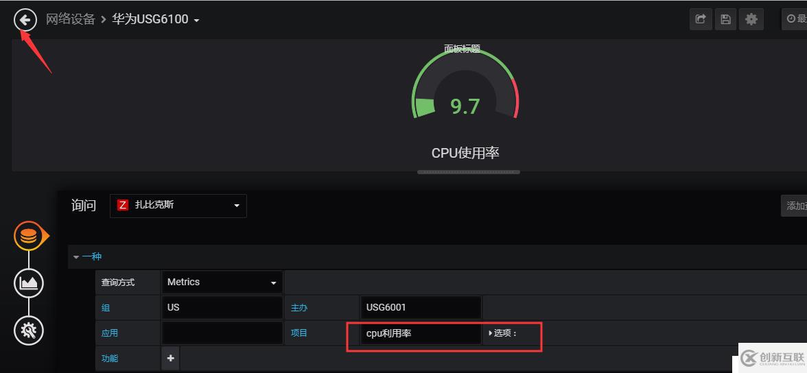 Grafana 安装配置 对接zabbix