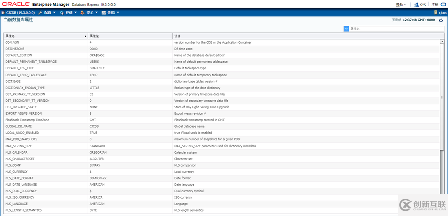 Oracle 19C EM