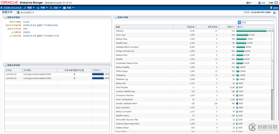 Oracle 19C EM