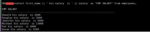 SQL 基础之字符串和操作符使用（三）