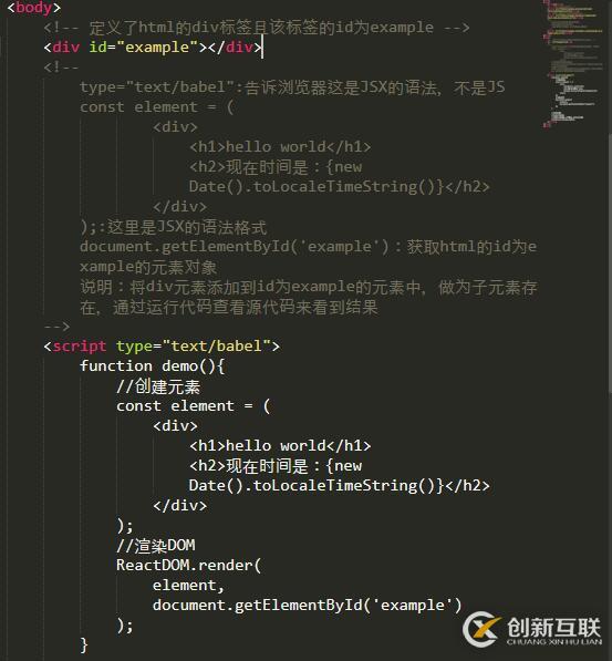 封装方法实现react更新元素示例