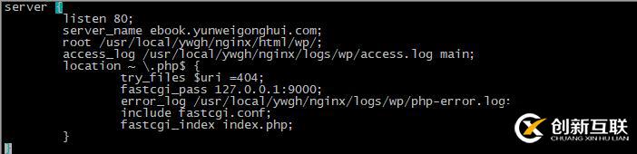 nginx配置基于域名的虚拟主机​